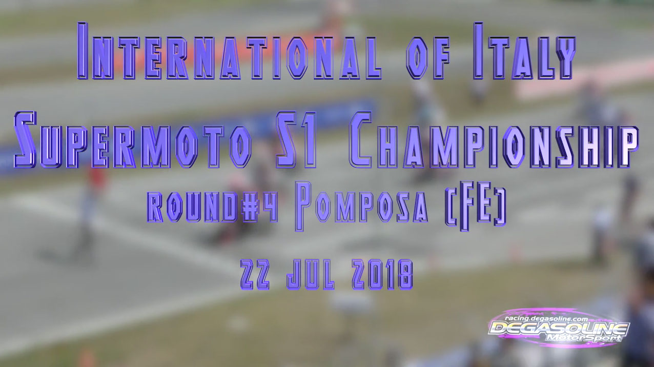 Supermoto S1 Italian Championship rd#4, 22 jul 2018, Pomposa (FE)