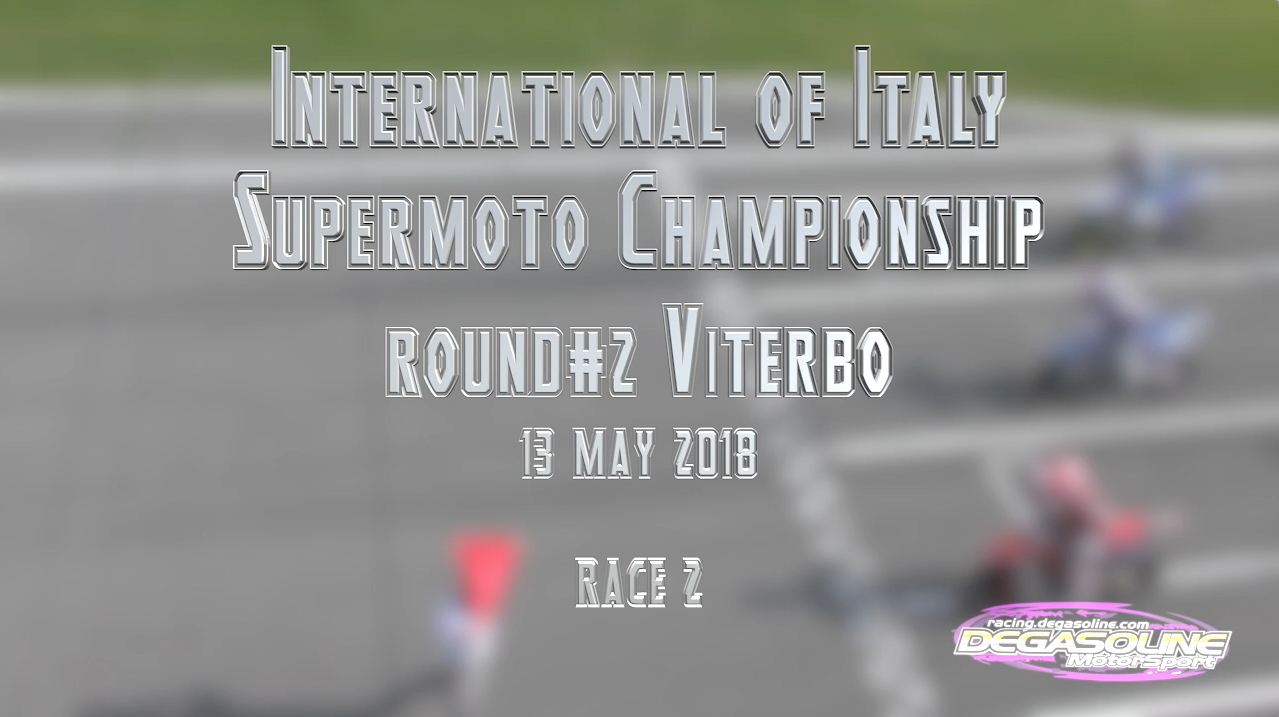 RACE 2 Supermoto S1 Italian Championship rd#2, 13 may 2018, Viterbo (ITA)