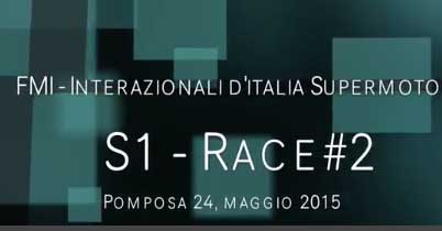 Internazionali d'Italia Supermoto rd#4 race 2 Pomposa 2015