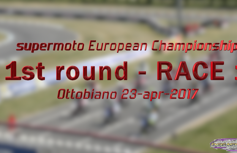 Highlights Supermoto European Championship rd#1, 23 apr, Ottobiano